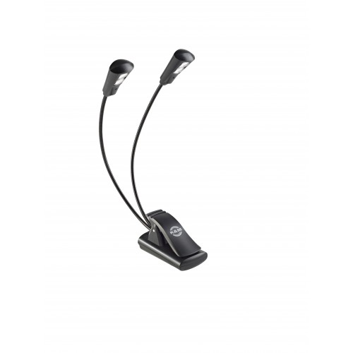 KM 12244 Music Stand Light with Double Gooseneck