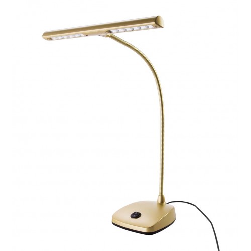 KM 12297 Piano Lamp Gold with Power Supply
