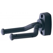 KM 16280 Black Guitar Wall Mount