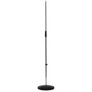 KM 260/1 Round Base Mic Stand: Silver
